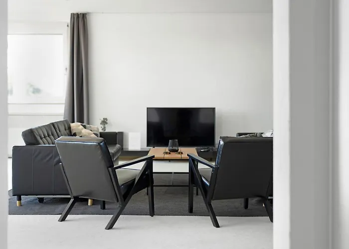 Penthouse 232qm, 12 Personen, Whirlpool, Terrasse, Parkplatz 25min Bis Duesseldorf Messe Lägenhet Mönchengladbach